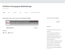 Tablet Screenshot of politbuero-kampagnen.ch